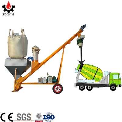 Mixing Truck Filling cement silo parts with Jumbo Bag level indicator for cement silo