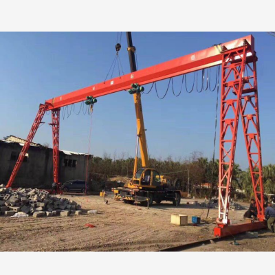 SDDOM CE ISO Brand 5 to 100 tons simple single electric small hydraulic structure gantry crane